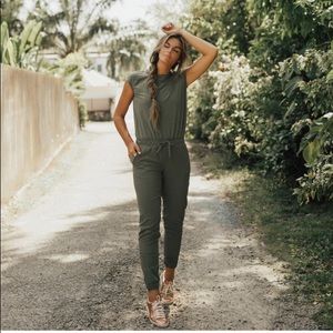 Albion Sage Jumpsuit